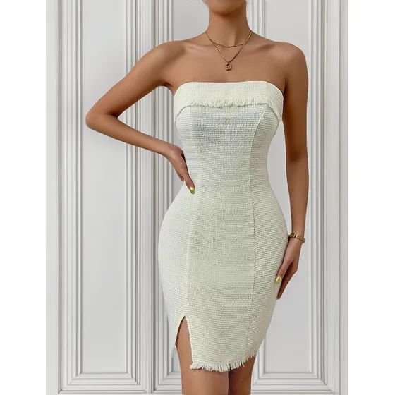 [nuevo] Divino Vestido Blanco Coquette Romántico
