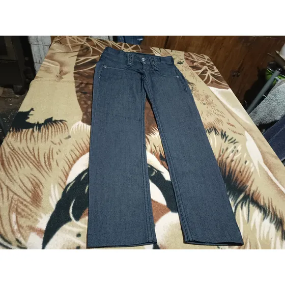 Jean Azul Elastizado Nuevo Marca Watch L.a.- P/dama Talle S