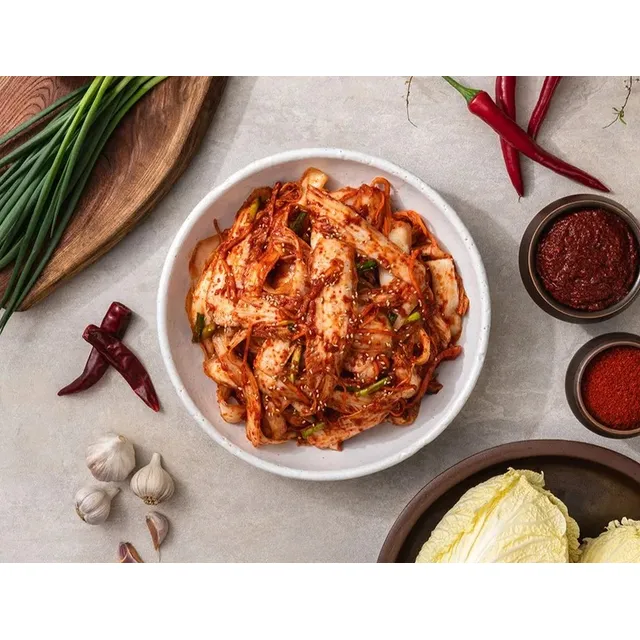 Kimchi Coreano Picante Con La Receta Original Probiótico