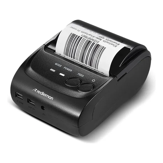 Impresora Térmica Bluetooth Inalámbrica Para Pos Redlemon