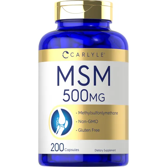 Msm 500 Mg 200 Capsulas Carlyle