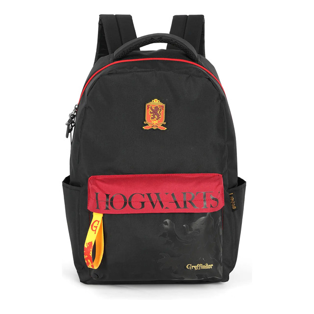 Mochila Costas Escolar Harry Potter Com Chaveiro Reforçada Mochila Costas Escolar Harry Potter Com Chaveiro Reforçada