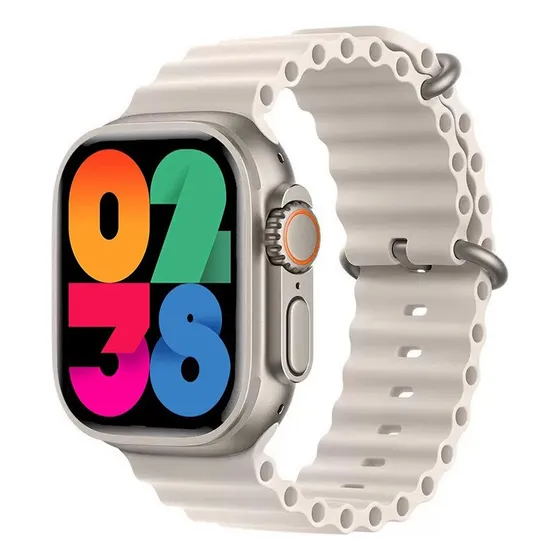 Relógio Smartwatch Ultra Tela Infinita Pulseira Loop