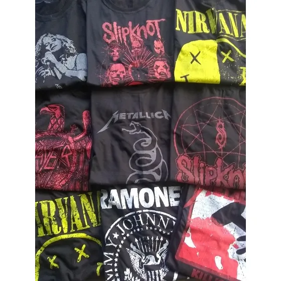 Franelas De Rock, Películas Y Series Vol 2