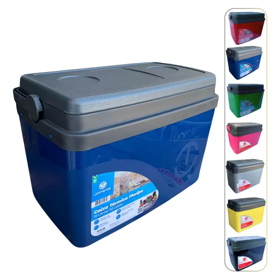 Caixa Térmica Cooler Praia Piscina 15 Litros Alça 22 Latas