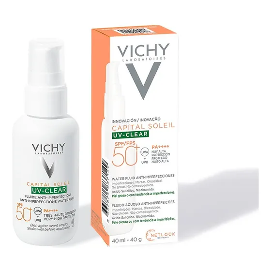 Vichy Capital Soleil Uv Clear Spf 50+ - mL a $3648