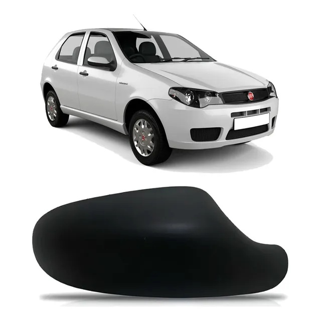 Capa Retrovisor Palio Siena Strada G3 2004 2005 A 2010 Preta