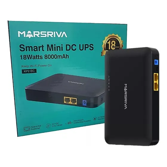 Mini Ups Masriva |  8000mah  |  Kp2 | Routers
