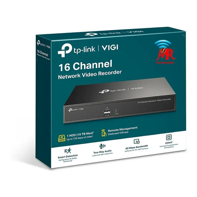 Vigi Nvr1016h Nvr Grabador D Vídeo En Red Vigi De 16 Canales