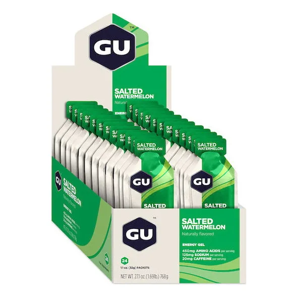 Gel Running Gu Energy salted watermelon 24 Pz Salted Waterme