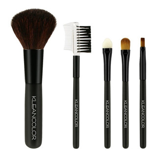 Set De Viaje 5 Brochas Travel Set Kleancolor Set De Viaje 5 Brochas Travel Set Kleancolor