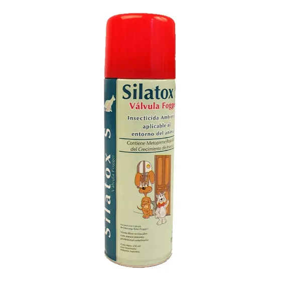 Silatox Fogger Control De Pulgas Ambiental Valvula De Fogueo