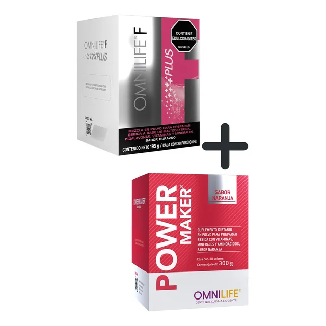 Regulador Hormonal Femplus + Powermaker Regenerador Celular