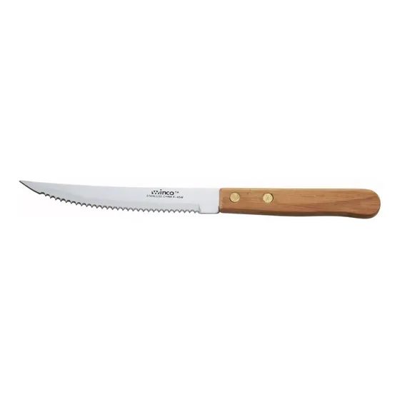 Cuchillo Winco K-45w 5  Acero Inoxidable Madera