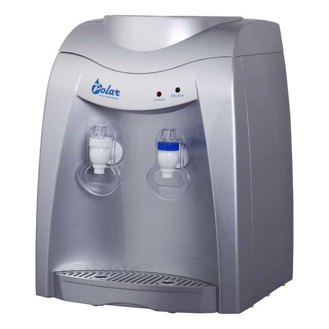 Bebedouro Eletronico Polar Prata - Natural E Gelada Cor Prateado 127v Bebedouro Eletronico Polar Prata - Natural E Gelada Cor Prateado 127v