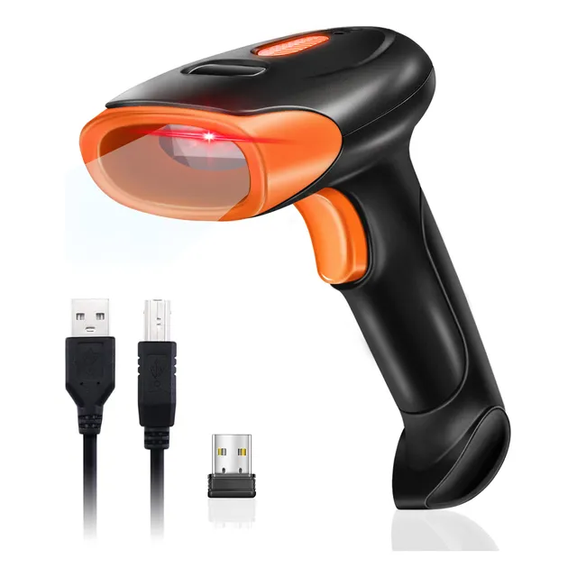 Lector De Código Barras 1d/2d Inalámbrico Láser Lector Qr
