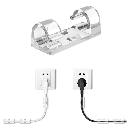 Soportes Clips Adhesivo Sujetador Cables Pack 30 Pcs...