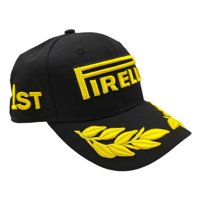 Gorra Pirelli Formula 1 Bordado Relieve Logo 1st 