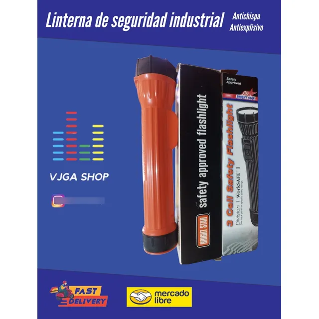 Linterna De Seguridad Industrial Antiexplosivo