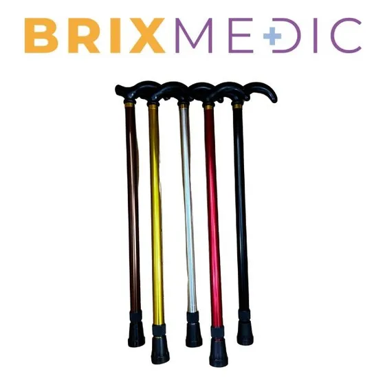 Bastón De Una Punta Ajustable Brixmedic
