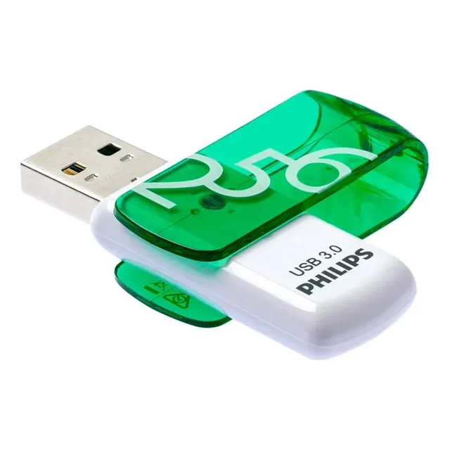 Pendrive Philips Vivid 256 Gb Usb 3.0 Color Verde