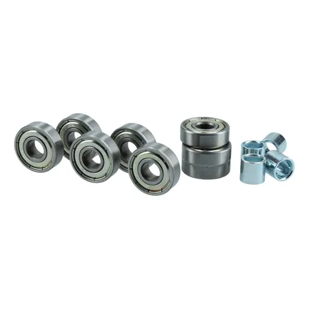 Pack X 8 Repuesto Rodamiento Patin Skateboard Long Abec-5