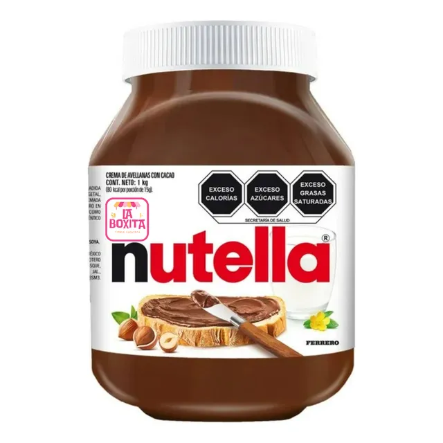 Crema De Avellana Cacao Ferrero Nutella 1 Kg