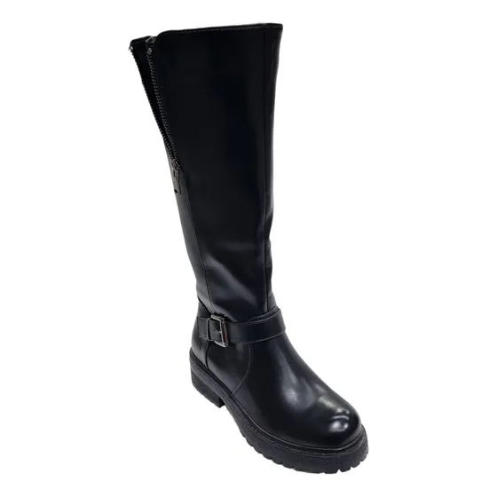 Bucaneras Botas Botines De Tacón Bajo Mujer Invierno Comodas