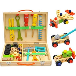 Caja De Herramientas De Madera ( Montessori) Caja De Herramientas De Madera ( Montessori)