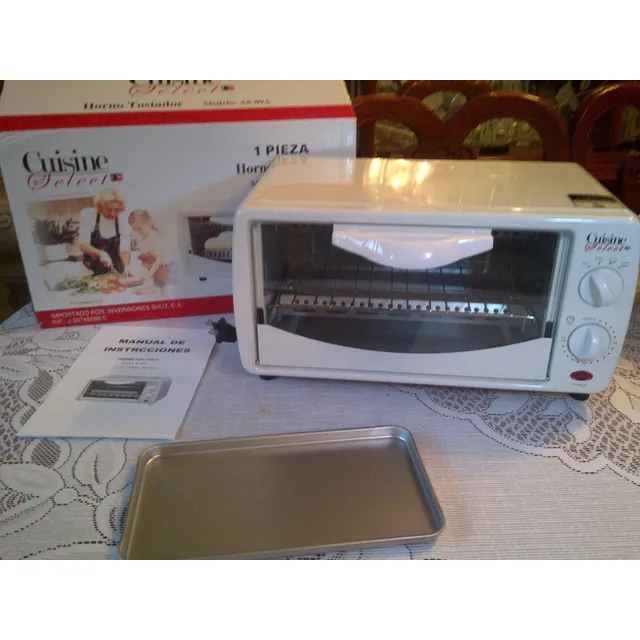 Horno Eléctrico Tostador Cuisine Para Hornear Asar Y Tostar
