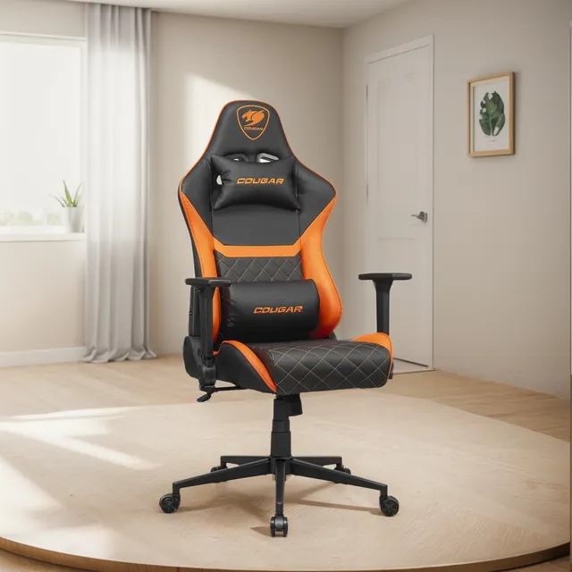 Silla Gamer Cougar Armor One V2 Orange Gaming