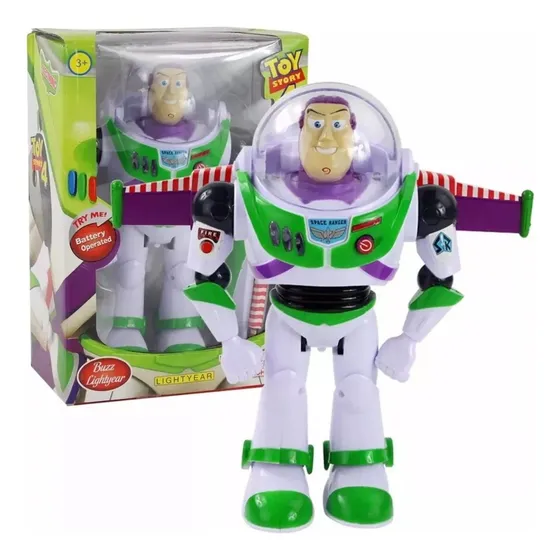 Boneco Toy Story Buzz Lightyear Eletronico - Pronta Entrega