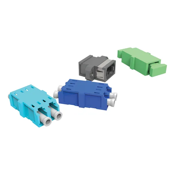Kit De Adaptadores Opticos 02f Sm Lc-apc Verde 01 Pc