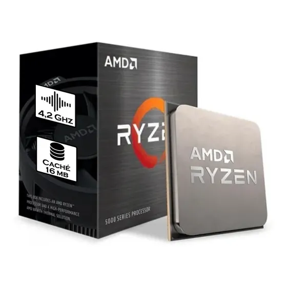 Procesador Amd Ryzen 5 5500 6mb 3.6ghz Am4 Ddr4 Pcreg