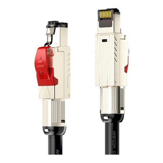 Cable Ethernet Cat8 1m 22awg 40gbps Cable Sólido Sftp Cable Ethernet Cat8 1m 22awg 40gbps Cable Sólido Sftp
