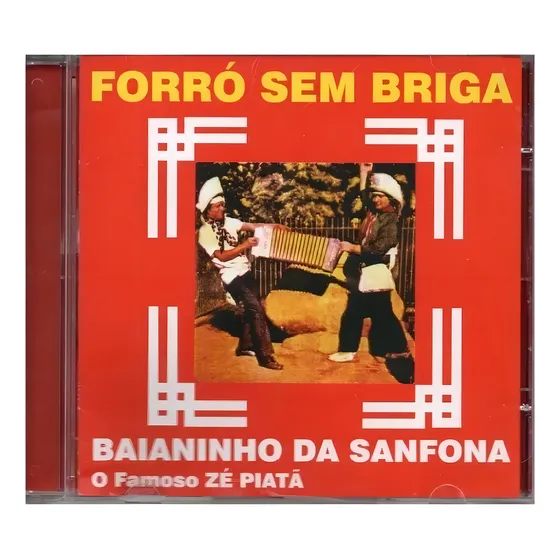 Cd Zé Piatã - Famoso Baianinho Da Sanfona Forró Sem Briga Versão Do Álbum Estandar