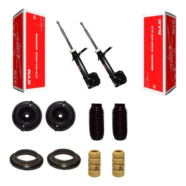 Par Amortecedor Kyb Dianteiros C4 Hatch Pallas 307 + Kits Ba
