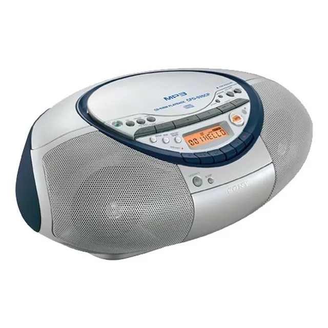 Grabadora Radio Sony Fm-am, Mp3 + Auxiliar Y Control Cfd-s35
