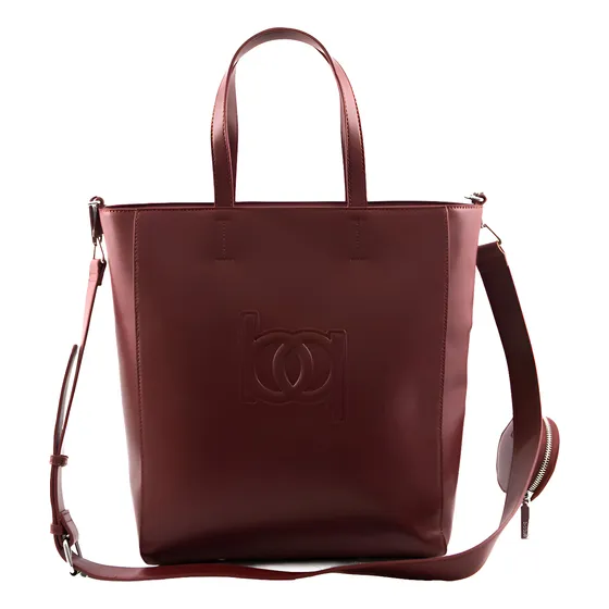 Cartera Bolso Blaque Cuero Pu Correa Manija Monedero Lisboa