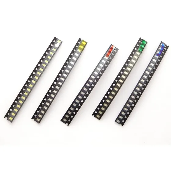 Canaduino Pcs Led Smd Rojo Verde Azul Amarillo Blanco