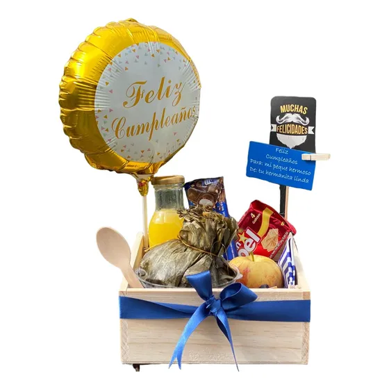 Desayuno Regalo Sorpresa Tamal