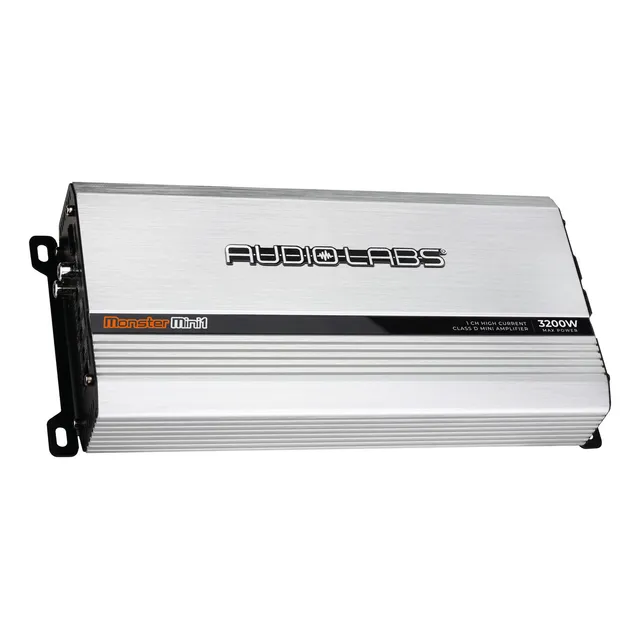 Amplificador Audio Labs Monster Mini1 3200w Max 1ch Clase D