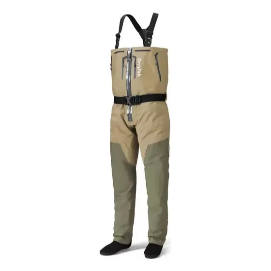 Wader Respirable  4 Capas Con Calcetín De Neoprene Drryfish