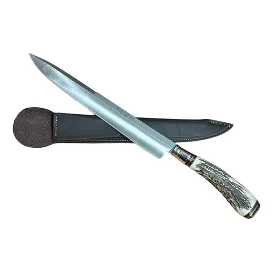 Cuchillo Miguel Nieto Español C26 Inox Hoja 26cm Cabo Hueso