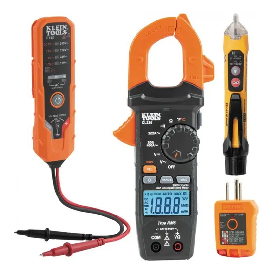 Multímetro Digital De Gancho Auto 400 Cl220vp Klein Tools