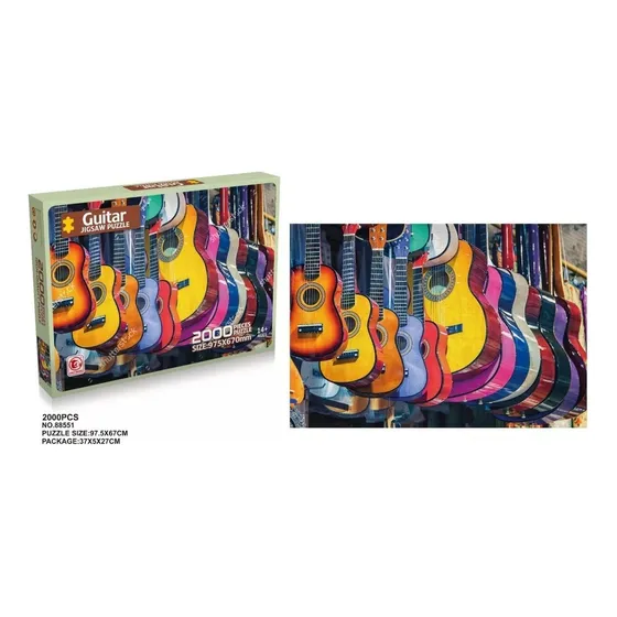 Puzzle 2000 Piezas Guitarras