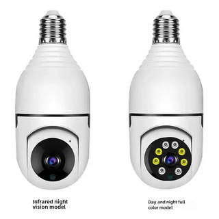 Cámara Con Bombilla Icsee-9, Wifi De 360 Grados, Vigilancia Cámara Con Bombilla Icsee-9, Wifi De 360 Grados, Vigilancia