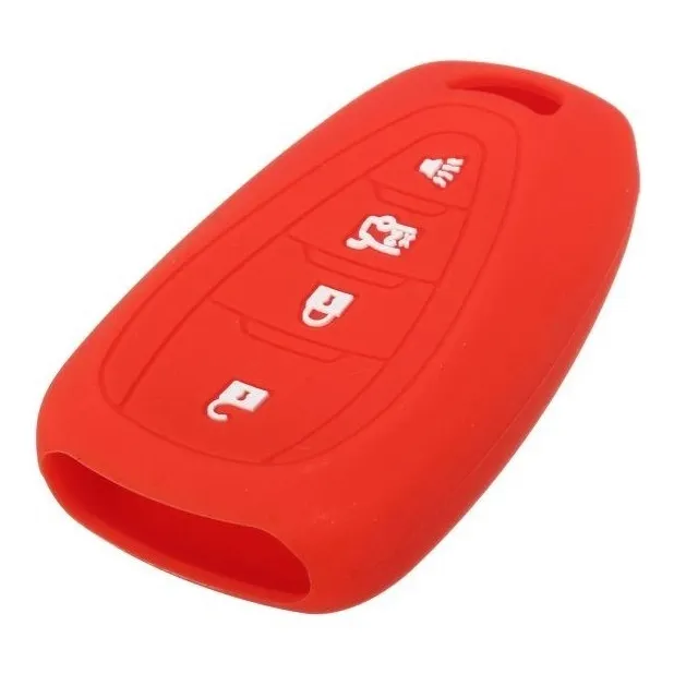 Protector Silicona Llave Chevrolet Modelo Nuevo  Rojo