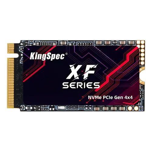 SSD KingSpec 1TB M.2 2242 PCIe NVME 3500MB/s NXM-1TB Preto