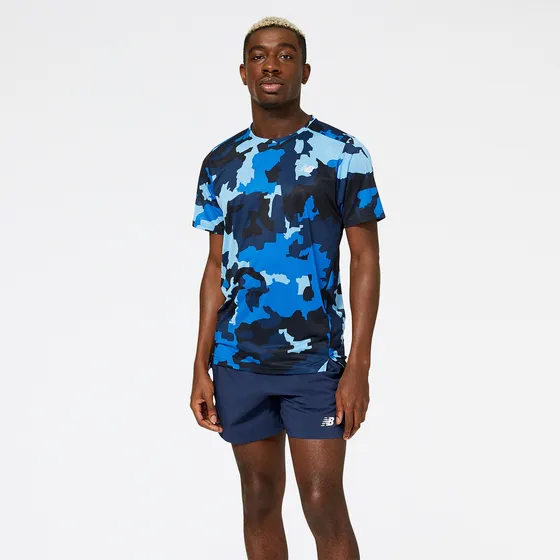 Remera New Balance De Hombre - Mt23223co